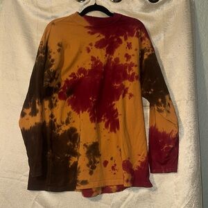 Free People Be Free Long Sleeve Tee French Roast tue dye small runs big. Comfy